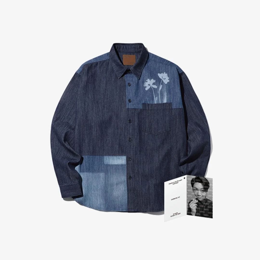 BTS RM - INDIGO OFFICIAL MERCH DENIM SHIRT