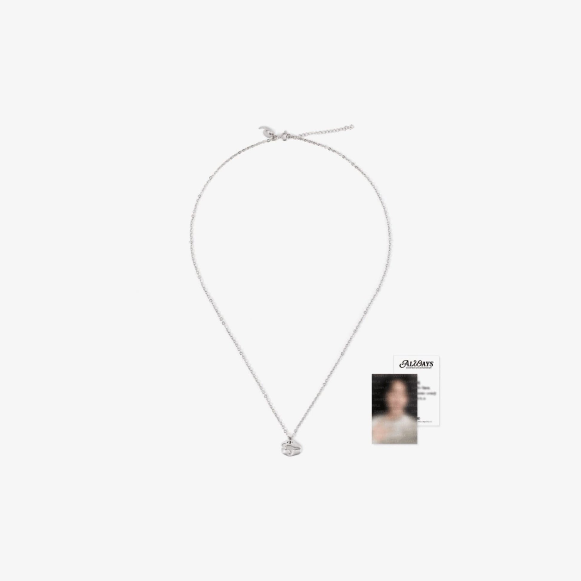 Seventeen 9th Anniversary ALWAYS Official MD DINO Necklace with photocard.