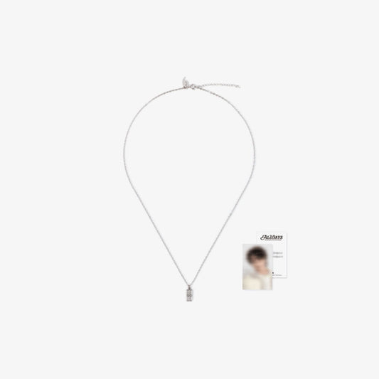 Seventeen 9th Anniversary ALWAYS Official MD JUN Necklace with photocard.