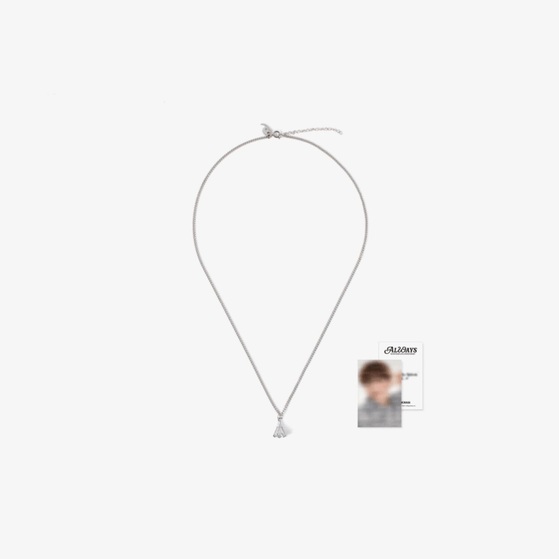 Seventeen 9th Anniversary ALWAYS Official MD SEUNGKWAN Necklace with photocard.