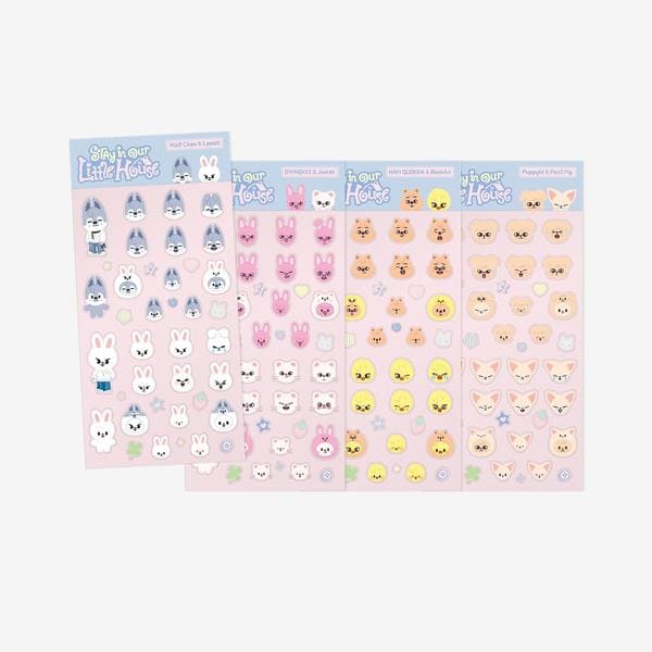 STRAY KIDS - STAY IN OUR LITTLE HOUSE OFFICIAL MERCH SKZOO 3D STICKER
