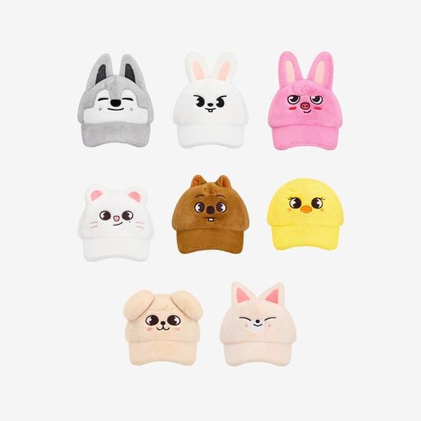 STRAY KIDS - STAY IN OUR LITTLE HOUSE OFFICIAL MERCH SKZOO PLUSH CAP