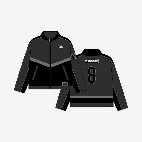 STRAY KIDS - SKZOO EVERYWHERE ALL AROUND THE WORLD OFFICIAL MERCH RACING JACKET (SEOUL VER.)