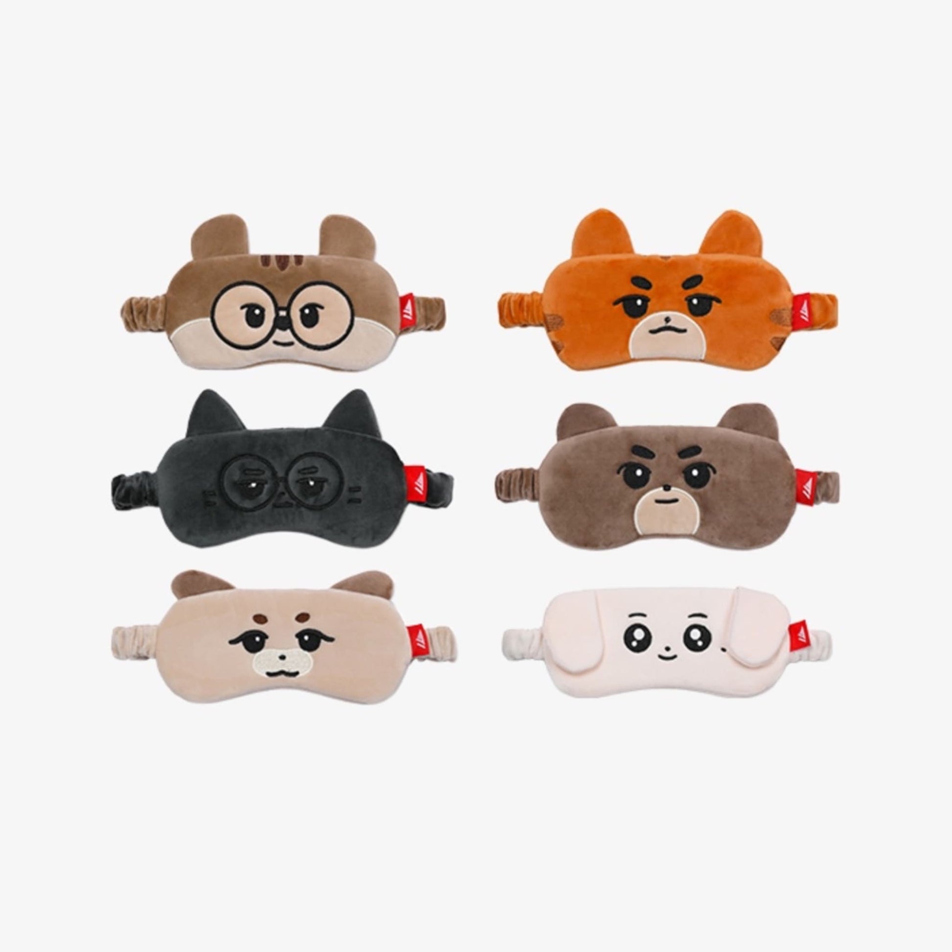 T1 Animal Friends Eye Mask (DORAN / ONER / FAKER / GUMAYUSI / SMASH / KERIA VER.)