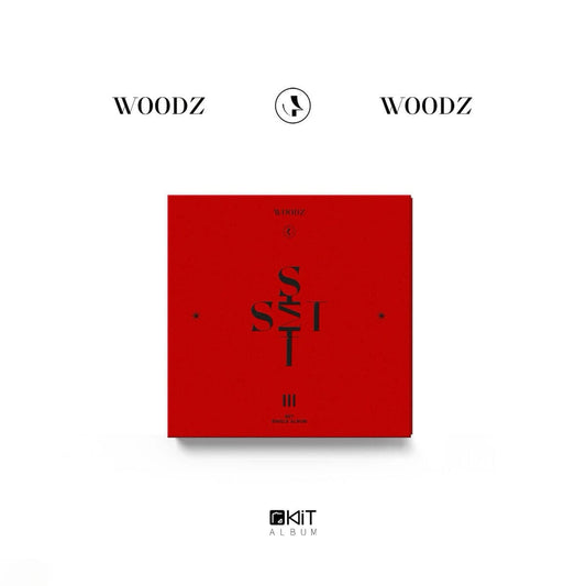 WOODZ 1st Single Album SET (KIT ALBUM) with AIR-KiT, Photocard, Booklet.