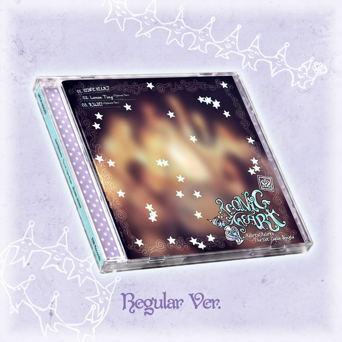 HEARTS2HEARTS - JAPAN 1ST SINGLE ALBUM RUDE! (REGULAR VER.)