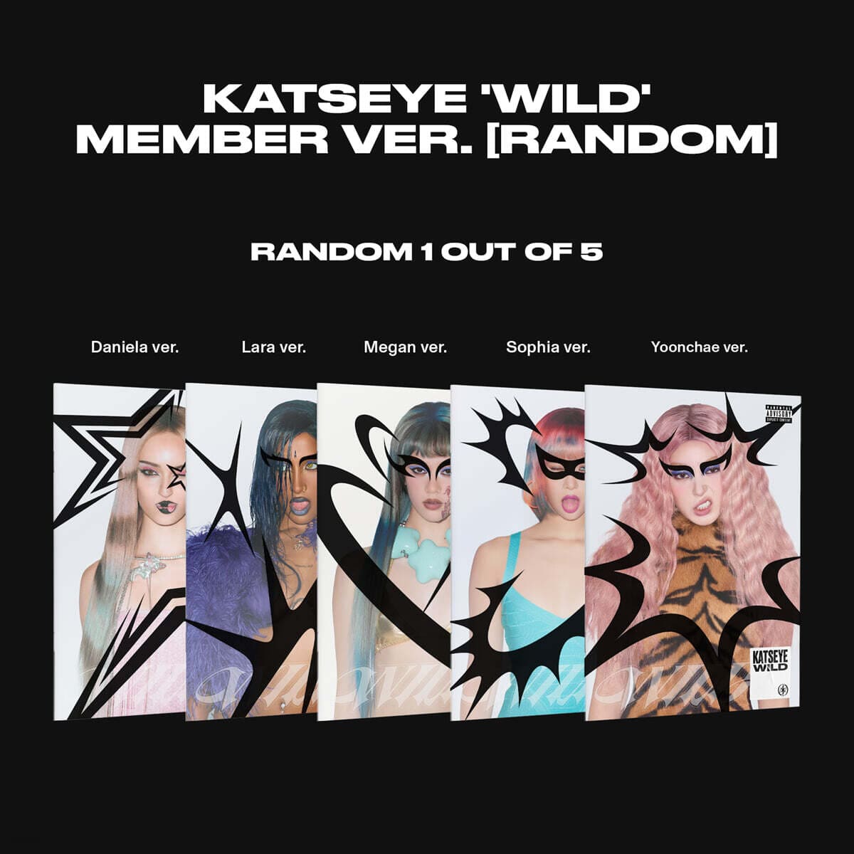 KATSEYE - 3RD EP ALBUM WILD (MEMBER VER.)