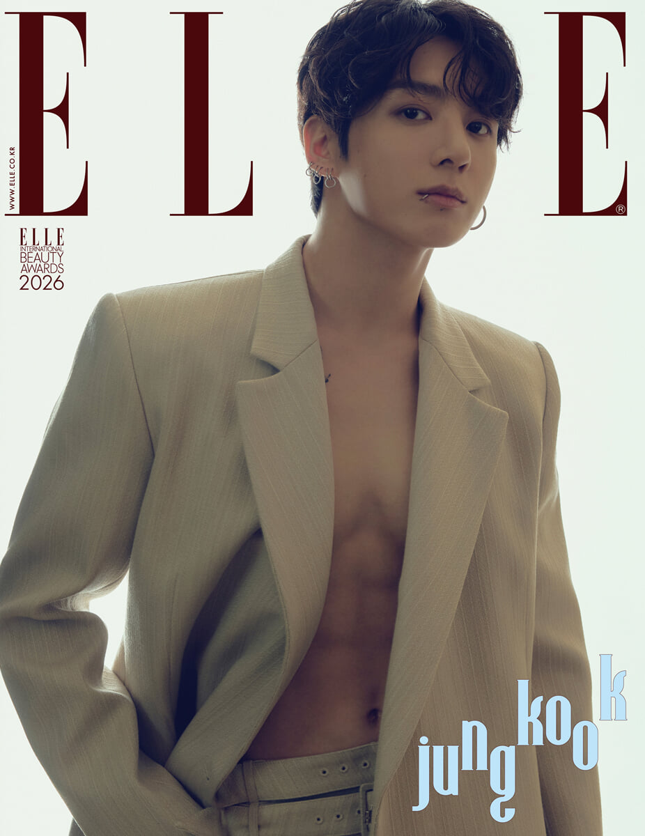 BTS JUNGKOOK - ELLE KOREA 2026 JANUARY ISSUE H TYPE (JUNGKOOK COVER)