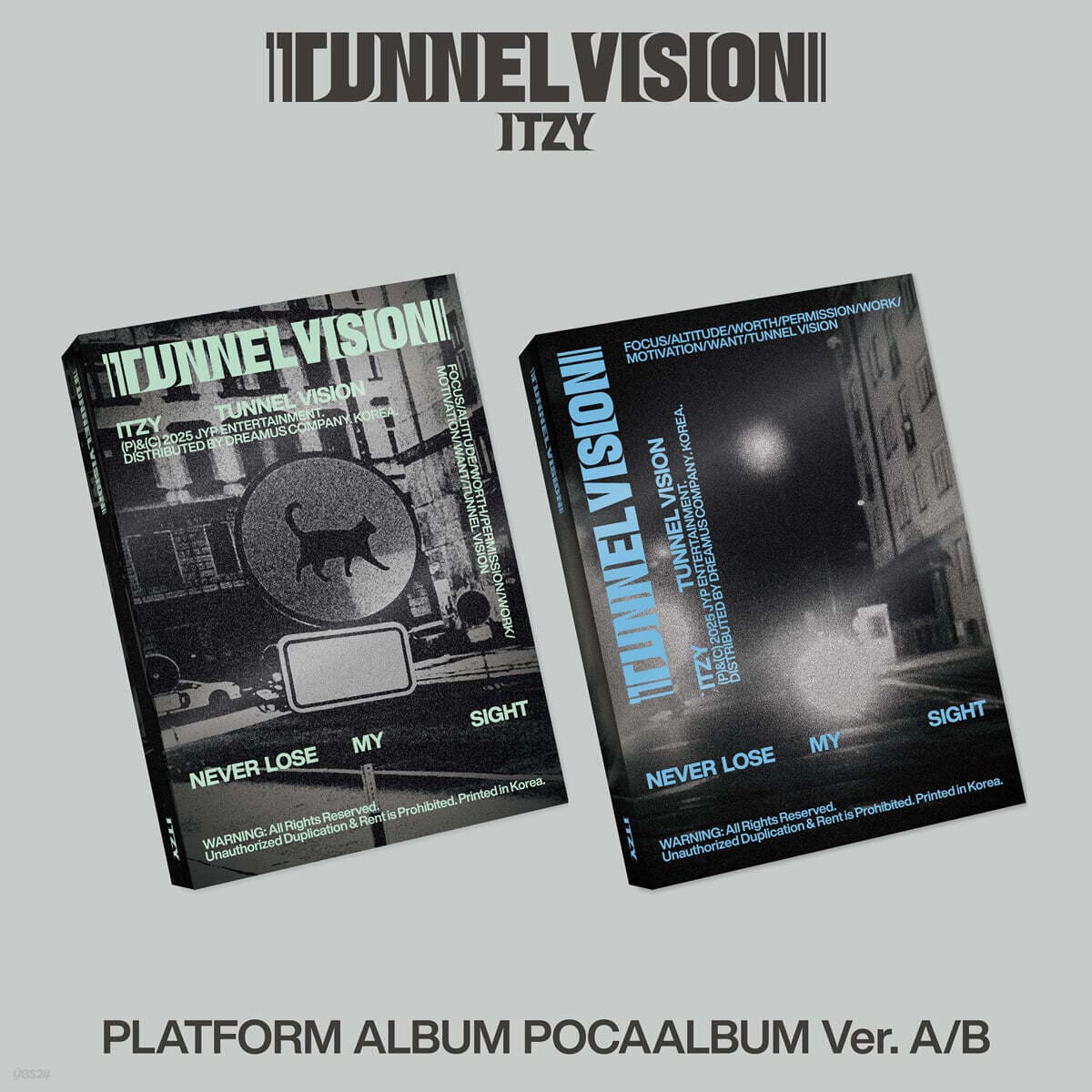 ITZY - 11TH MINI ALBUM TUNNEL VISION (PLATFORM ALBUM POCAALBUM VER.)
