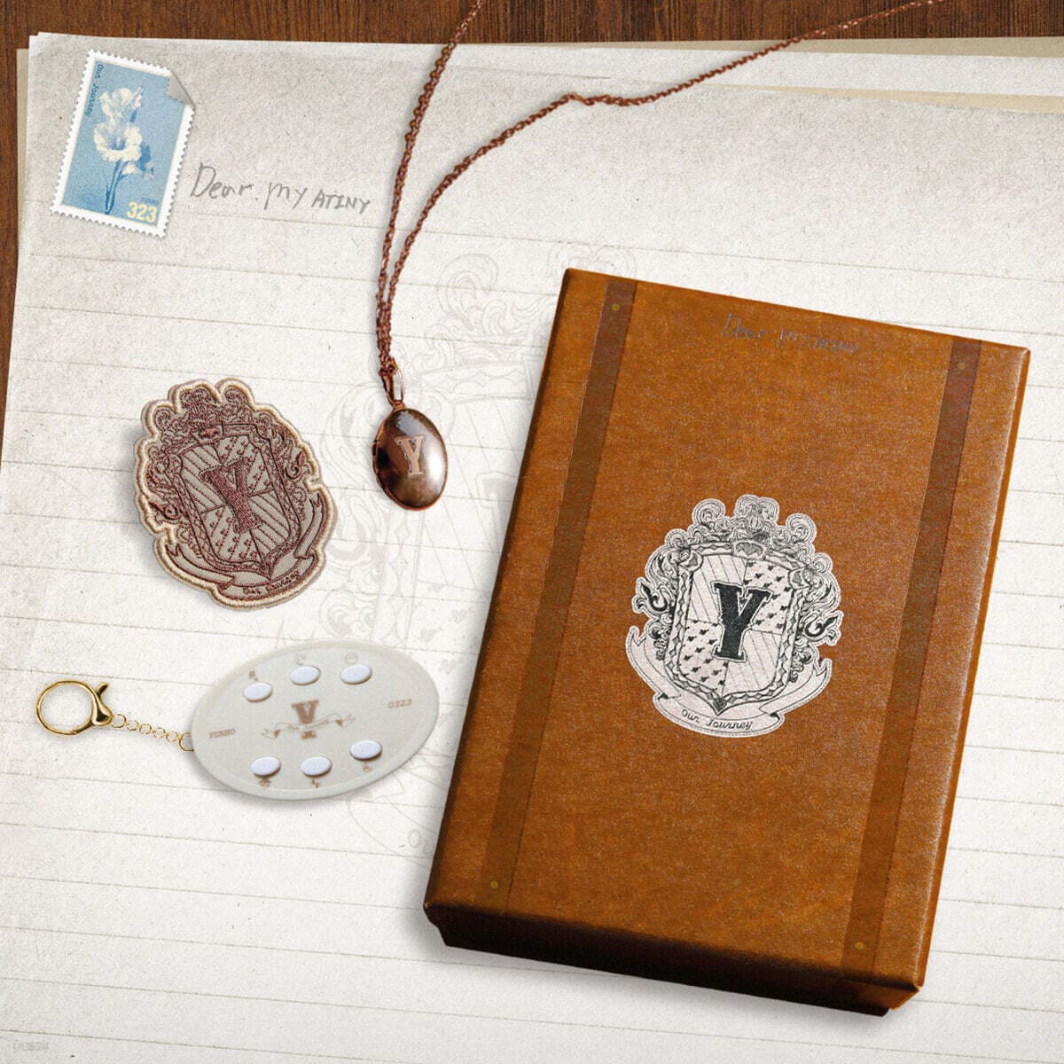 ATEEZ - 2025 BIRTHDAY MD YUNHO OUR JOURNEY PENDANT NECKLACE