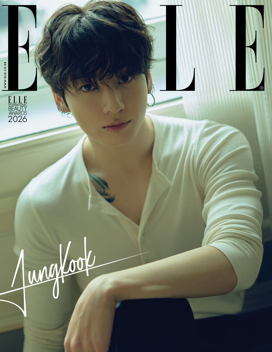 BTS JUNGKOOK - ELLE KOREA 2026 JANUARY ISSUE C TYPE (JUNGKOOK COVER)
