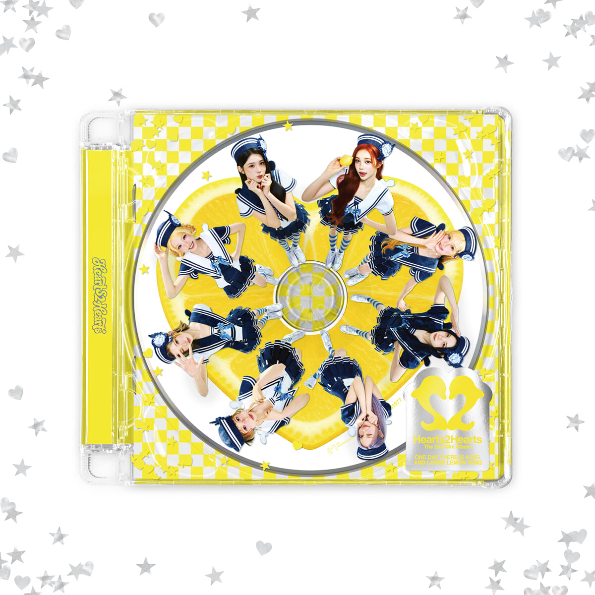 HEARTS2HEARTS - 2ND MINI ALBUM LEMON TANG (JEWEL CASE VER.)