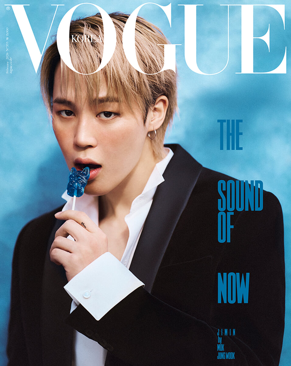 BTS JIMIN - VOGUE KOREA MAGAZINE 2026 FEBRUARY ISSUE G TYPE (BTS JIMIN COVER)