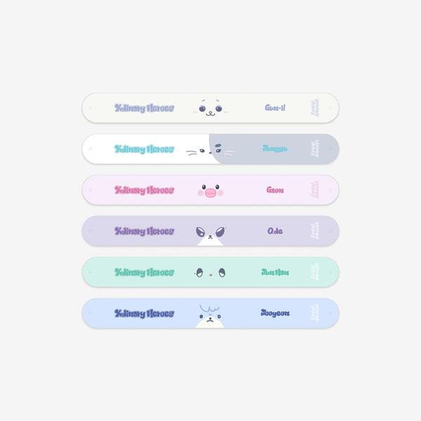 XDINARY HEROES - 2026 SUMMER SPECIAL THE XCAPE OFFICIAL MERCH XDINARY MONSTERS ONE TOUCH WRIST BAND