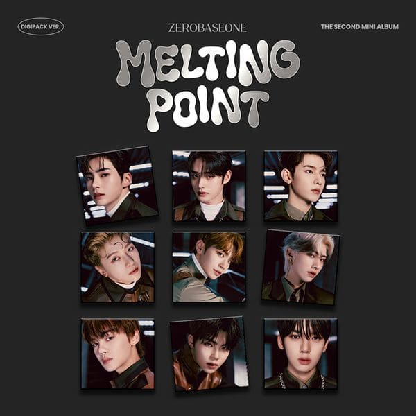 ZEROBASEONE 2nd Mini Album MELTING POINT Digipack ver. ([SUNG HAN BIN / KIM JI WOONG / ZHANG HAO / SEOK MATTHEW / KIM TAE RAE / RICKY / KIM GYU VIN / PARK GUN WOOK / HAN YU JIN VER.) with Booklet, CD, Sticker, Photocard