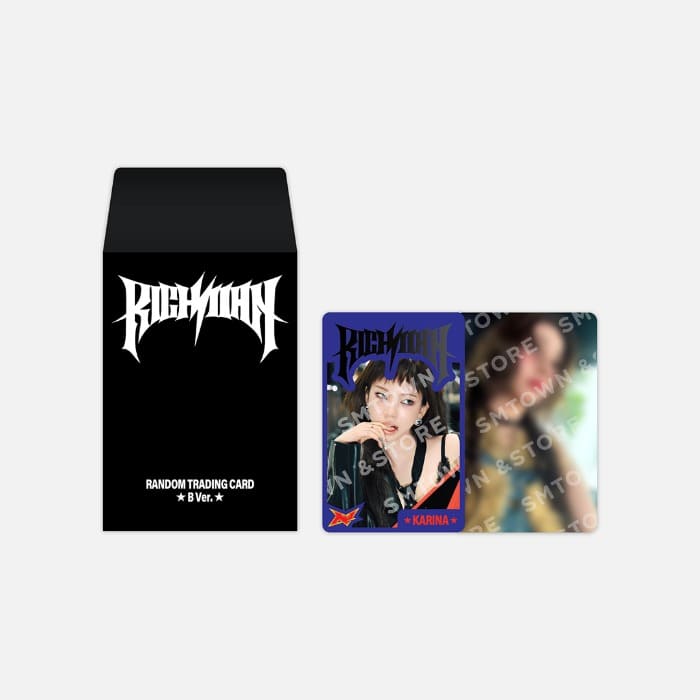 aespa WEEK #RichMan Official MD RANDOM TRADING CARD SET B