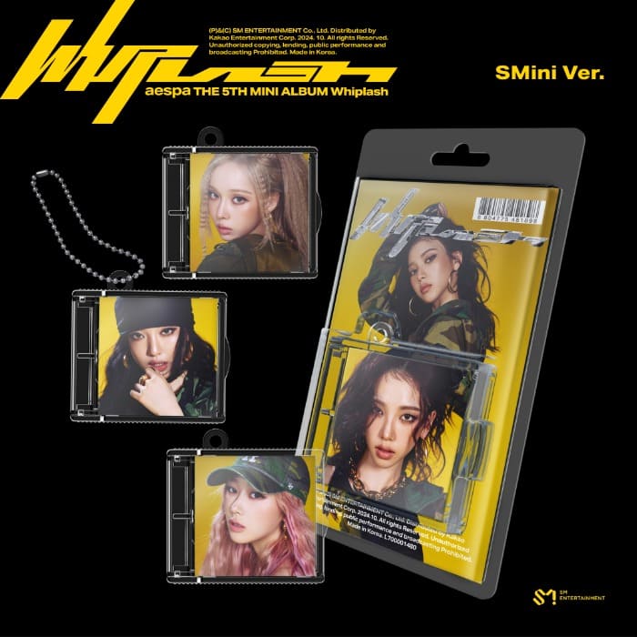 AESPA - 5TH MINI ALBUM WHIPLASH SMINI VER. (SMART ALBUM)