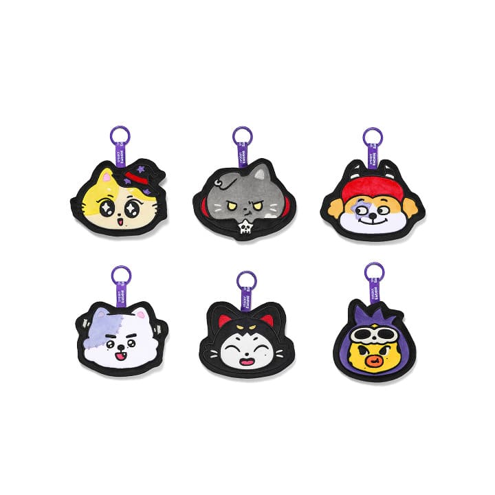 ENHYPEN - SPOOKY ENCHIN OFFICIAL MERCH PLUSH POUCH KEYRING