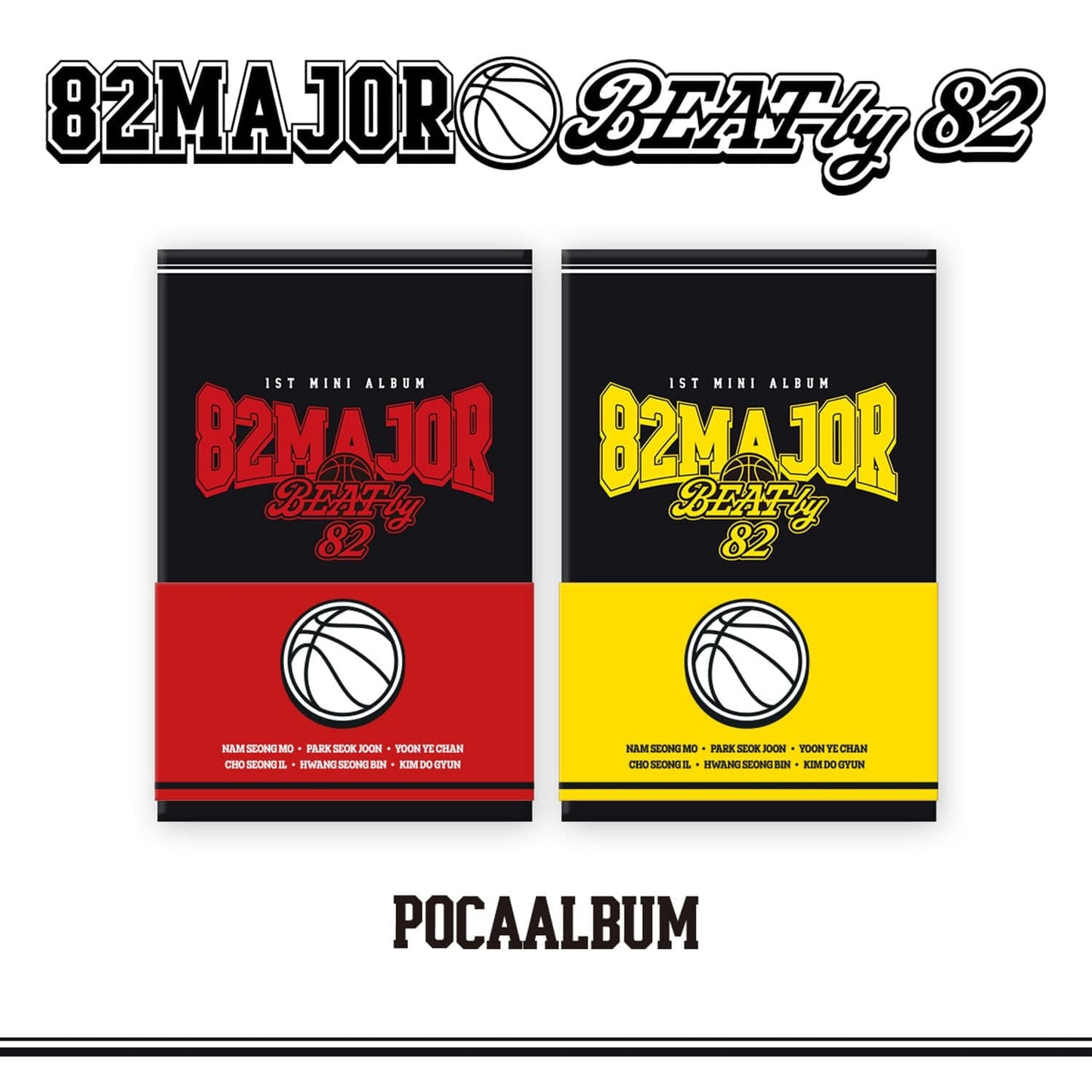 82MAJOR - 1ST MINI ALBUM BEAT BY 82 (POCAALBUM VER.)