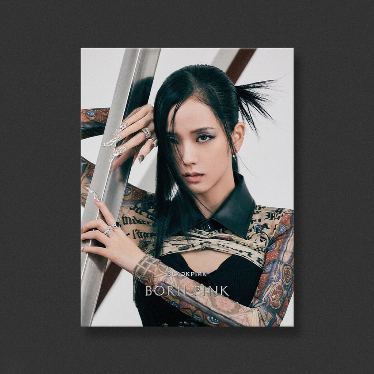 BLACKPINK - 2nd Full Album BORN PINK Jisoo version with Photobook, Photocards, and Poster