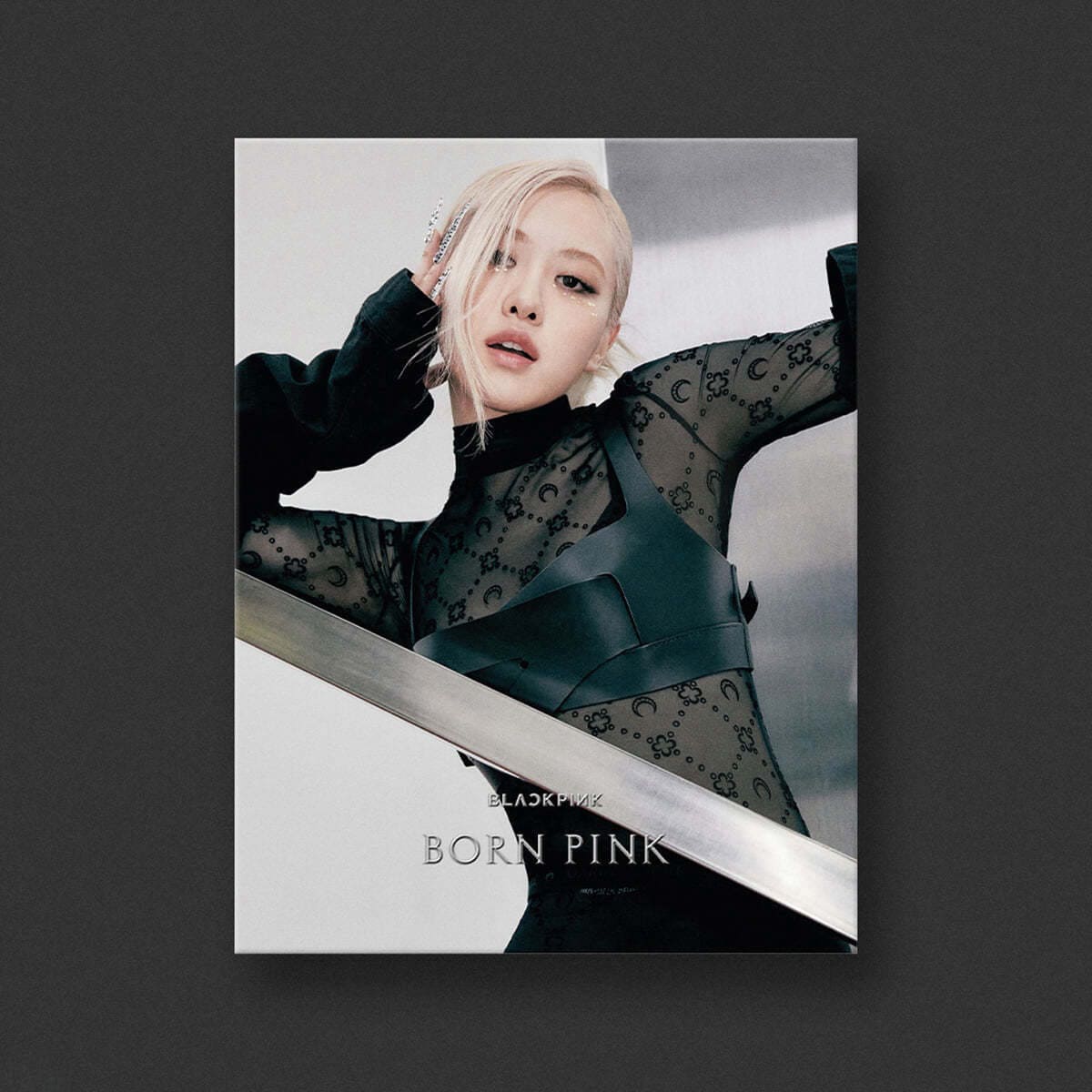 BLACKPINK - 2nd Full Album BORN PINK Rose version with Photobook, Photocards, and Poster