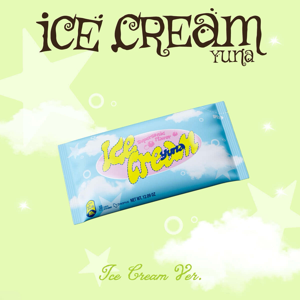 ITZY YUNA - 1ST MINI ALBUM ICE CREAM (ICE CREAM VER.)