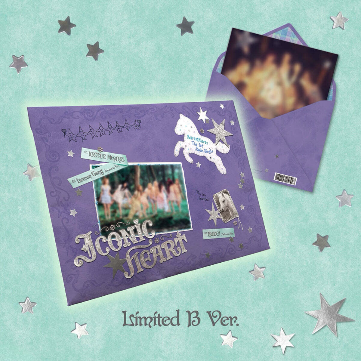 HEARTS2HEARTS - JAPAN 1ST SINGLE ALBUM RUDE! (LIMITED B VER.)