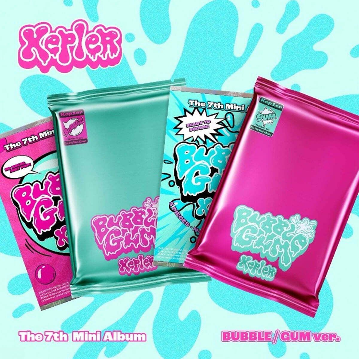 KEP1ER - 7TH MINI ALBUM BUBBLE GUM