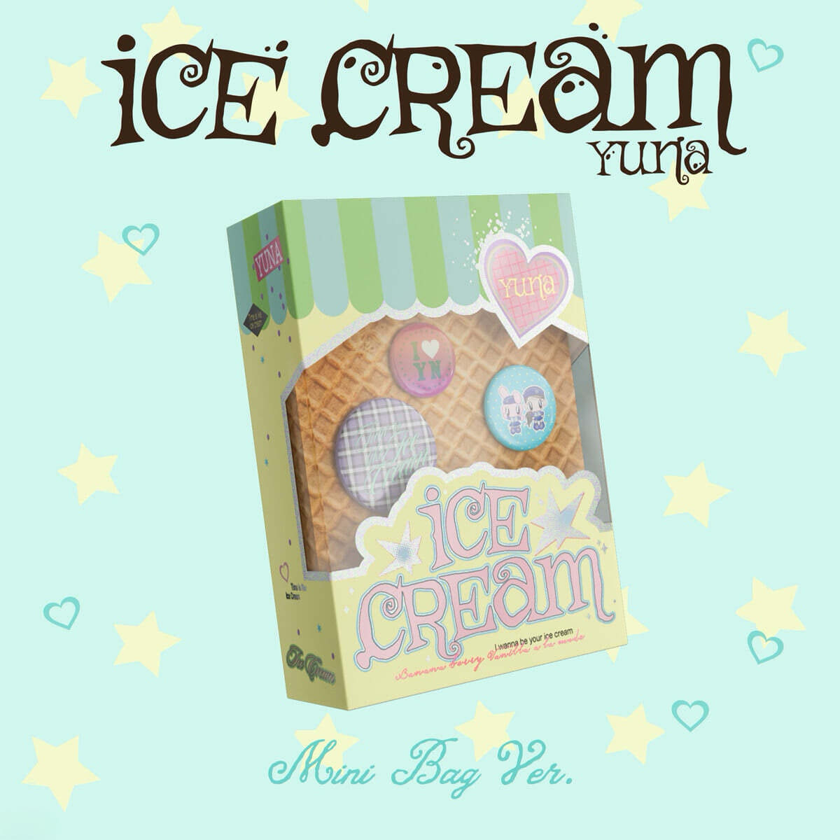 ITZY YUNA - 1ST MINI ALBUM ICE CREAM (MD VER.)