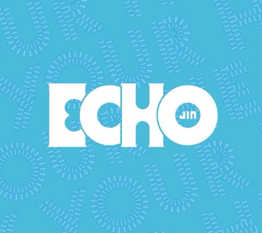BTS JIN - ECHO OFFICIAL MERCH BADGE