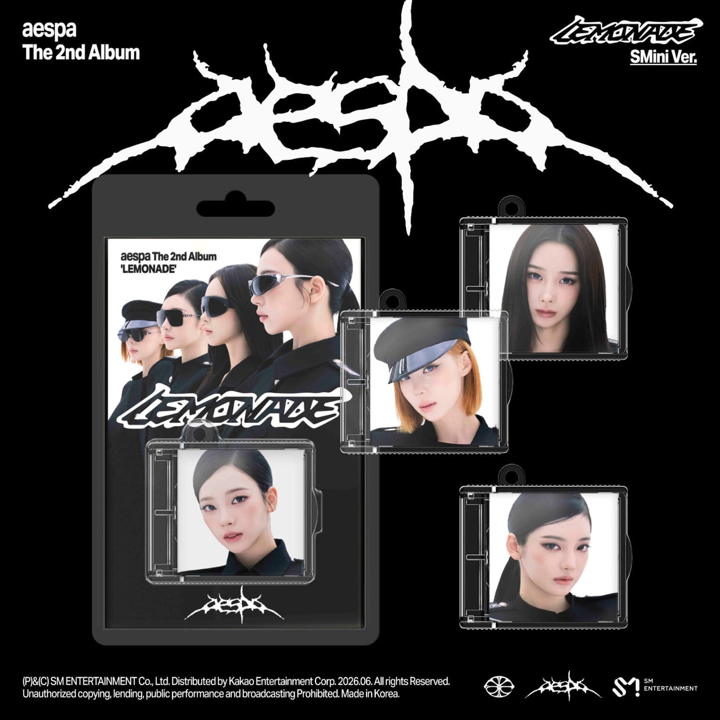 AESPA - 2ND FULL ALBUM LEMONADE (SMINI VER.)