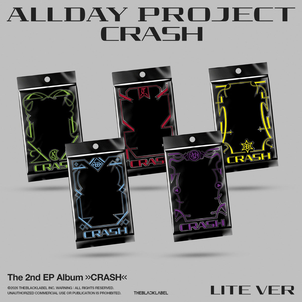 ALLDAY PROJECT - 2ND EP ALBUM CRASH (LITE VER.)