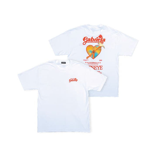 KATSEYE Gabriela Official MD S/S T-Shirt (White)