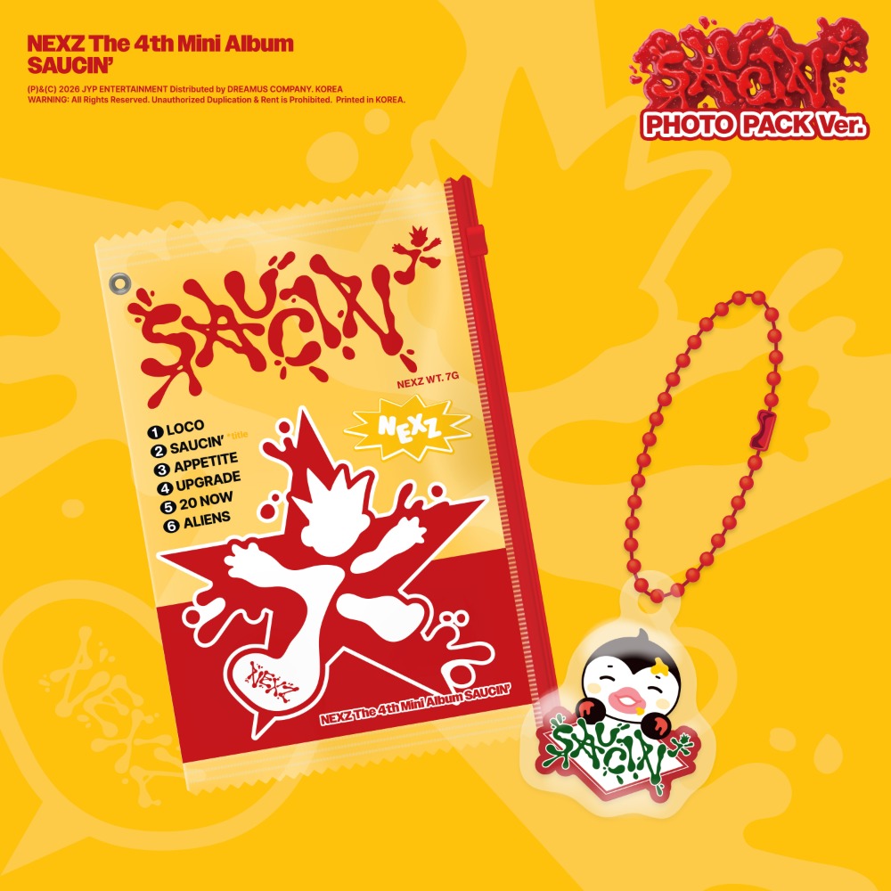 NEXZ - 4TH MINI ALBUM SAUCIN’ (PHOTO PACK VER.)