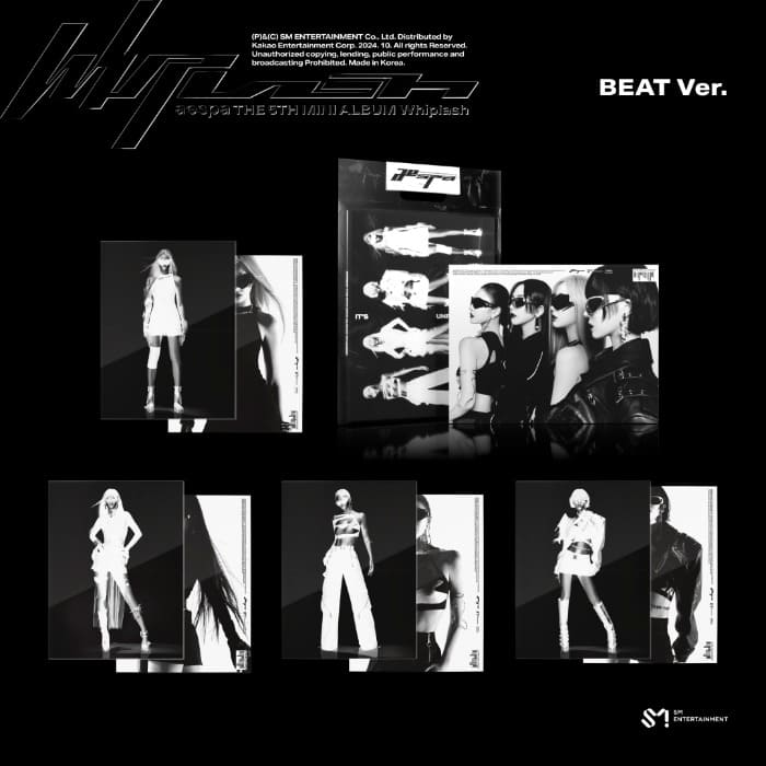 AESPA - 5TH MINI ALBUM WHIPLASH BEAT VER.