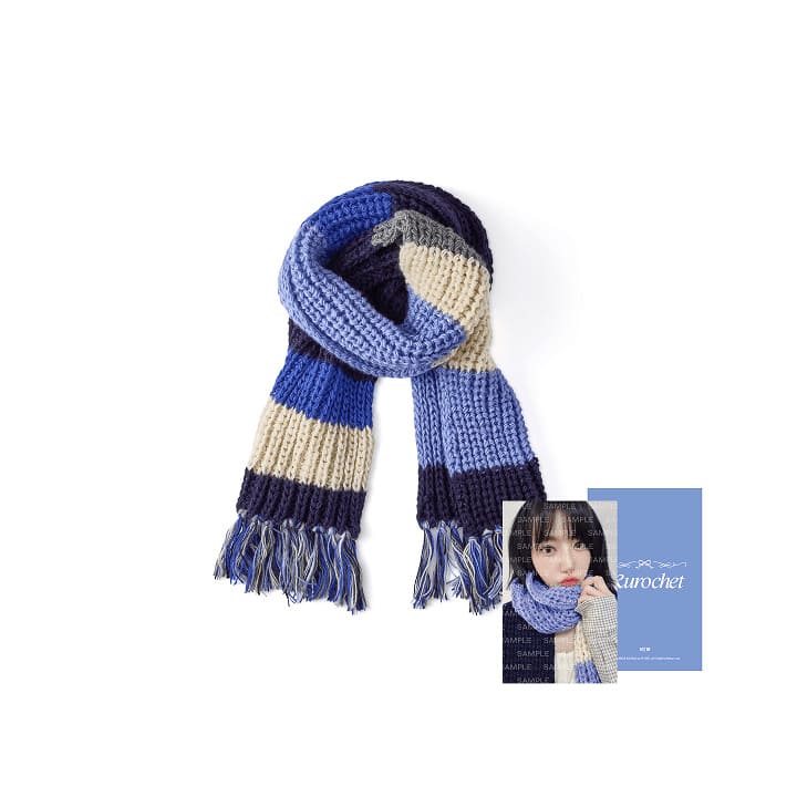 LE SSERAFIM - KKUROCHET OFFICIAL MERCH MUFFLER
