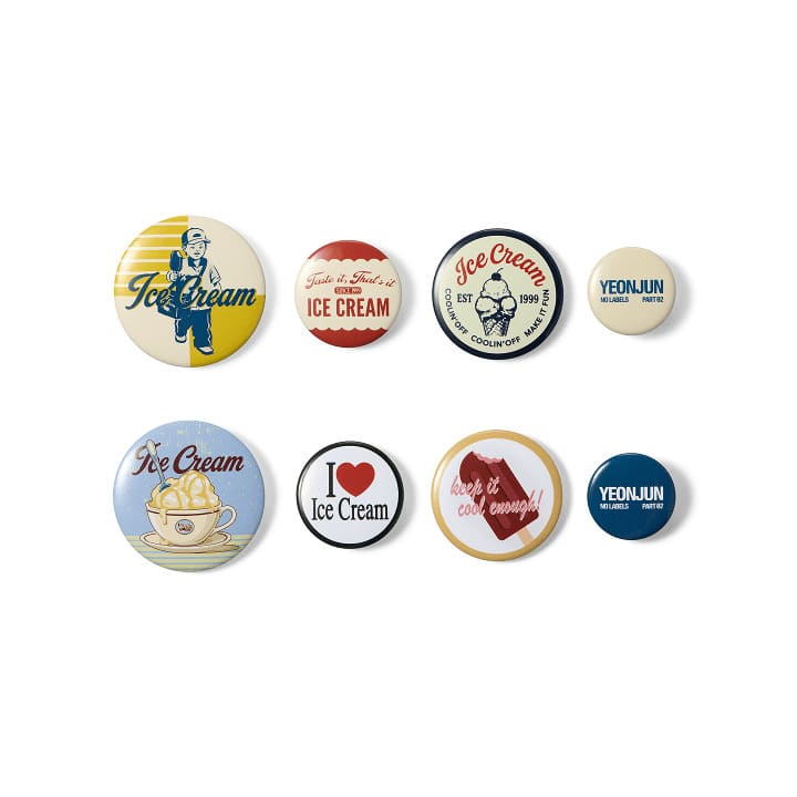 TXT YEONJUN - NO LABELS: PART 02 OFFICIAL MERCH PIN BADGE SET