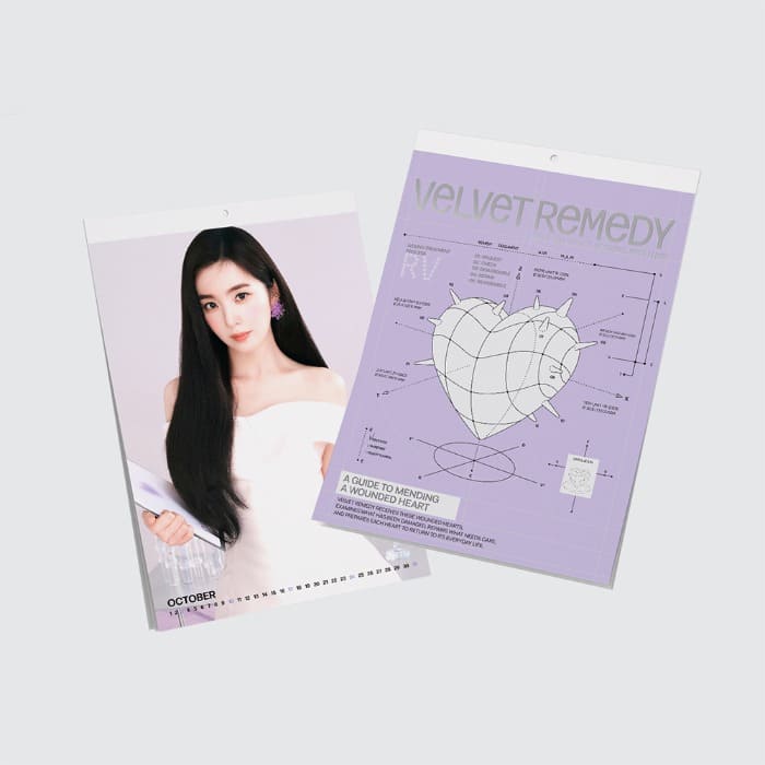 RED VELVET - 2027 SEASON'S GREETINGS WALL CALENDAR