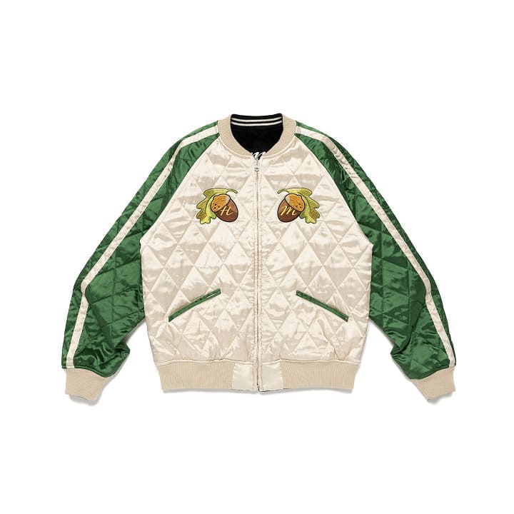 BTS J-HOPE X HUMAN MADE - HUMAN HOPE OFFICIAL MERCH REVERSIBLE SOUVENIR JACKET