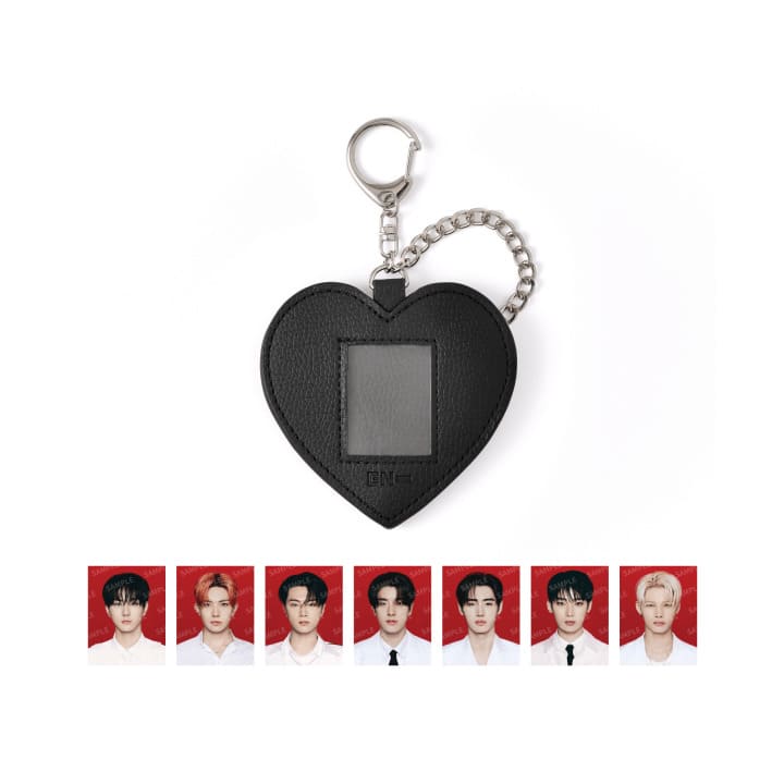 ENHYPEN - WALK THE LINE : FINAL OFFICIAL MERCH MINI PHOTO HOLDER LEATHER KEYRING