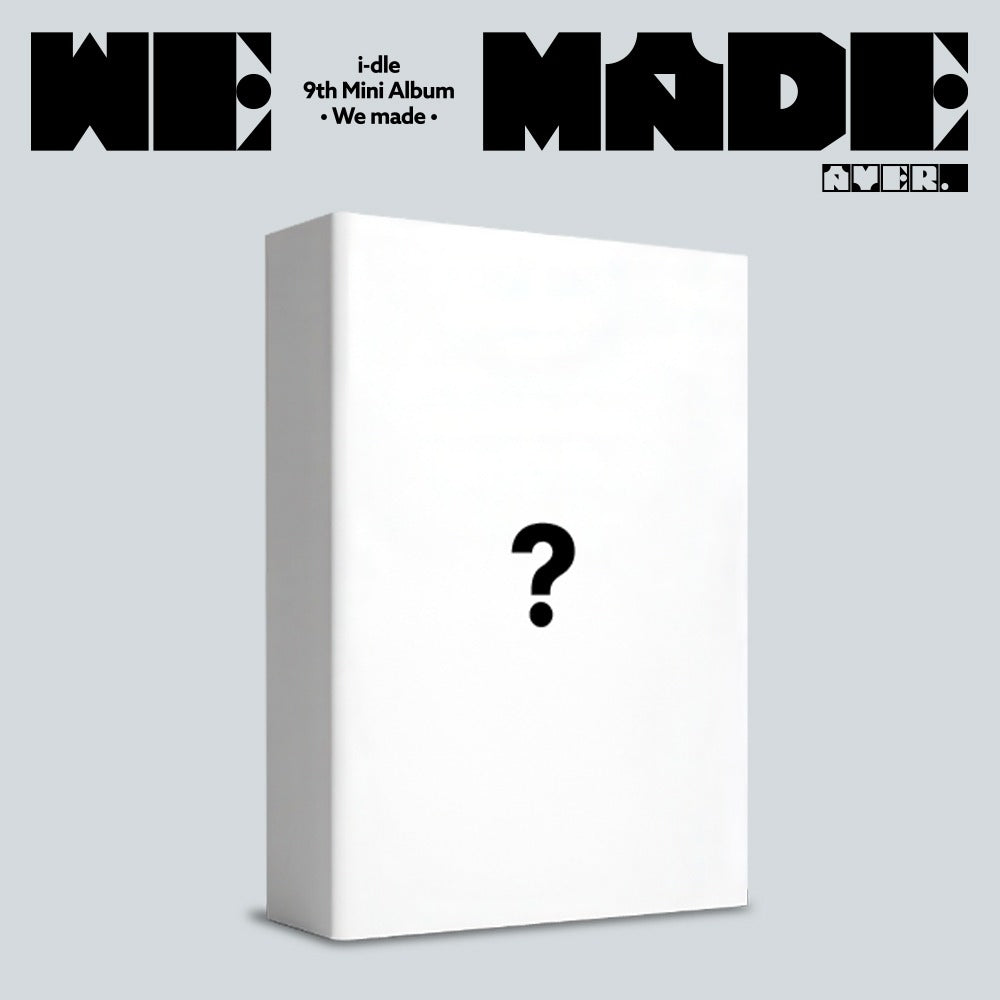 I-DLE - 9TH MINI ALBUM WE MADE (A VER.)