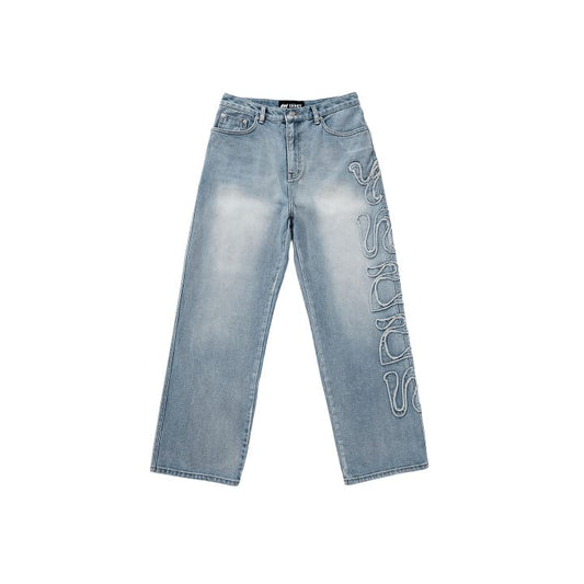 TXT YEONJUN - GGUM X DEINET OFFICIAL MERCH DENIM PANTS