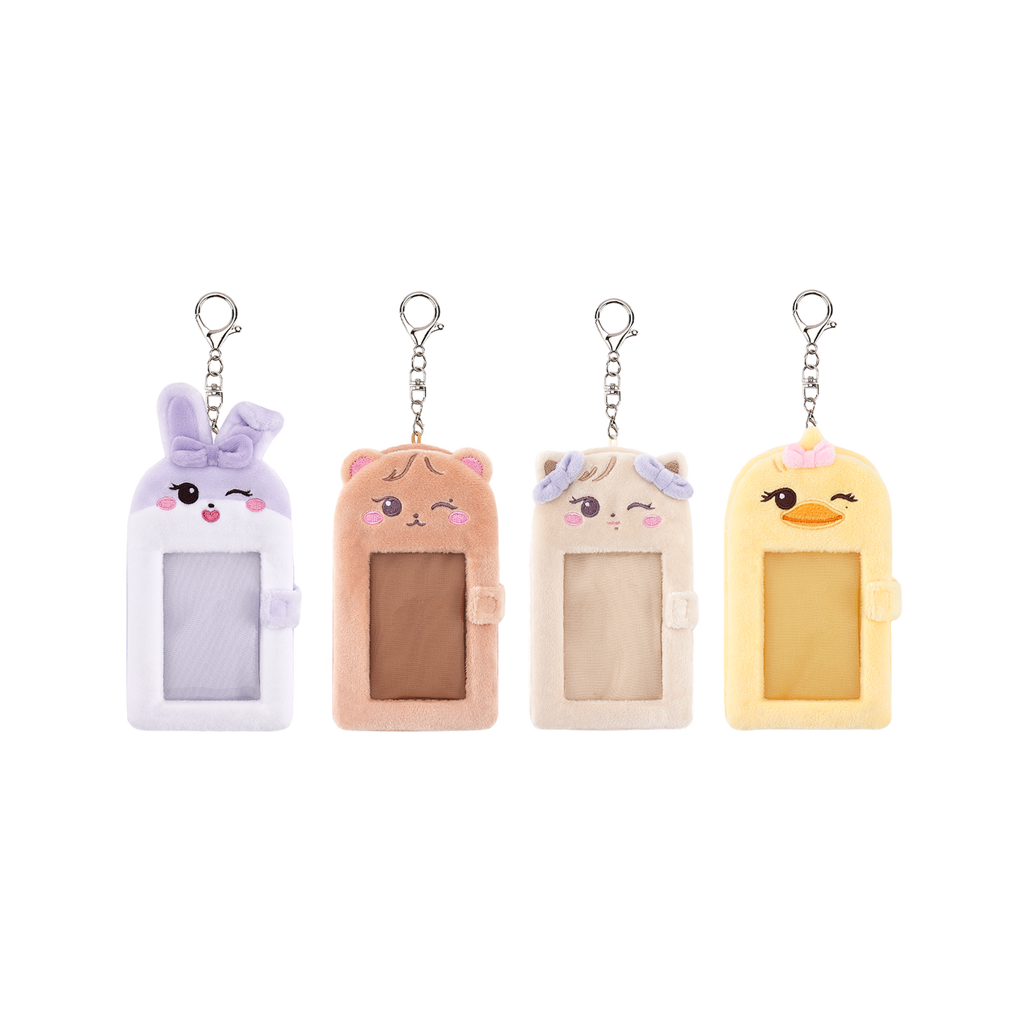 BLACKPINK - WORLD TOUR DEADLINE OFFICIAL MERCH BLACKPINK CHARACTER PLUSH PHOTOCARD HOLDER