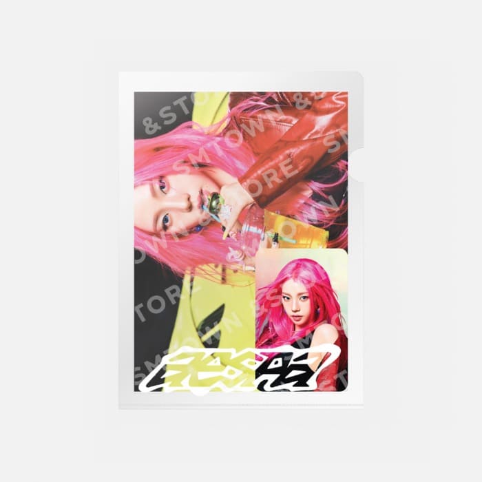 AESPA - 2026 AESPA WEEK MAKE IT LEMONADE OFFICIAL MERCH POSTCARD + HOLOGRAM PHOTO CARD SET LEMONADE VER.