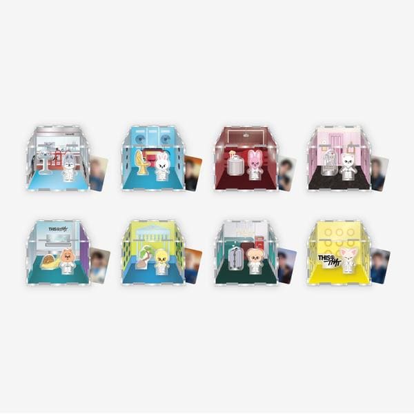STRAY KIDS - THIS & THAT OFFICIAL MERCH SKZOO ACRYLIC CONTAINER BOX