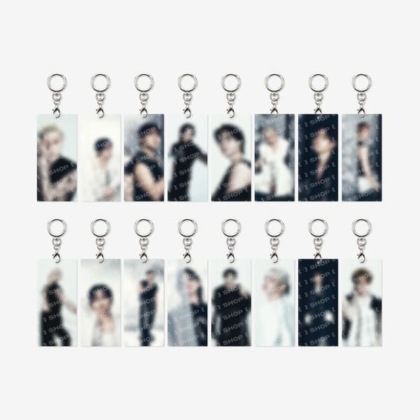 STRAY KIDS - WORLD TOUR RUN IT SEOUL OFFICIAL MERCH SECRET ACRYLIC KEYRING