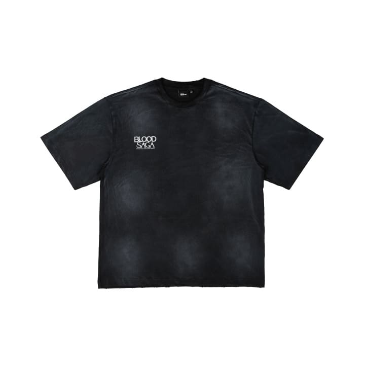 ENHYPEN - WORLD TOUR BLOOD SAGA US EXCLUSIVE OFFICIAL MERCH NA ROUTING S/S T-SHIRT (BLACK VER.)
