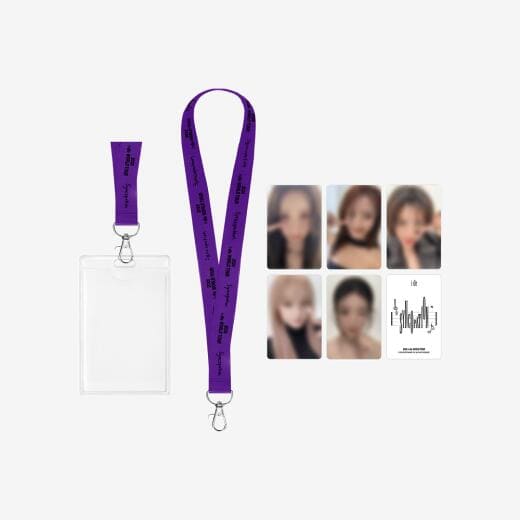 I-DLE - WORLD TOUR SYNCOPATION OFFICIAL MERCH LANYARD SET