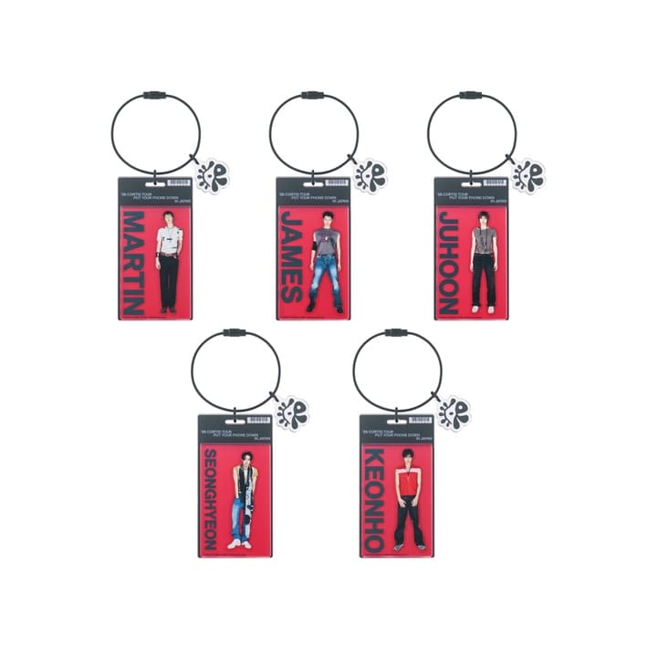 CORTIS - WORLD TOUR PUT YOUR PHONE DOWN IN JAPAN OFFICIAL MERCH ACRYLIC KEYRING