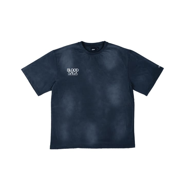 ENHYPEN - WORLD TOUR BLOOD SAGA US EXCLUSIVE OFFICIAL MERCH NA ROUTING S/S T-SHIRT (BLUE VER.)